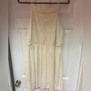 Missimo Cream Midi Dress. Size XL.